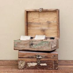 Raw Materials Scrapwood Theedoos – 6 Vakken – Gerecycled Hout -Beste Koffie Winkel 1200x1200 81