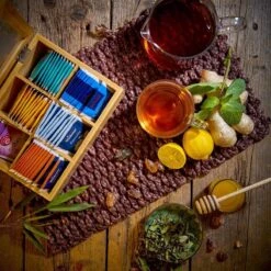 Bambuswald© Houten Theedoos Met 6 Vakken Gemaakt Van 100% Duurzame Bamboe -Beste Koffie Winkel 1200x1200 90