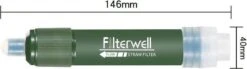 Merkloos Fllterwell Waterfilter - Survival - Zuiver & Schoon Drinkwater - Lichtgewicht - Water Filter - Outdoor - Hiking & Wandelen -Beste Koffie Winkel 1200x337