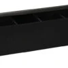 CasaLupo Theedoos Zwart 6-vaks - Met Fluweel - 43 X 9 Cm -Beste Koffie Winkel 1200x511