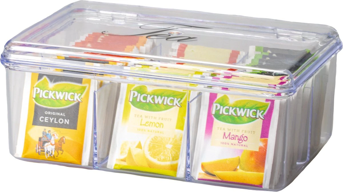 CasaLupo Theedoos Sakura Tea 6 Vaks 21 X 15 X 9 Cm 5 CasaLupo Theedoos Sakura Tea 6 Vaks 21 X 15 X 9 Cm - Afbeelding 3