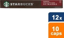 Starbucks By Nespresso Sumatra Espresso Dark Roast Capsules - 120 Koffiecups -Beste Koffie Winkel 1200x714