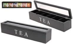 Merkloos Theedoos Theekist Zwart Met 6 Vakken 7 Merkloos Theedoos Theekist Zwart Met 6 Vakken -Beste Koffie Winkel 1200x721 1