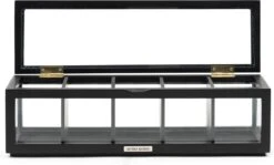 Riviera Maison Theedoos - Urban Loft Tea Box - Zwart -Beste Koffie Winkel 1200x726