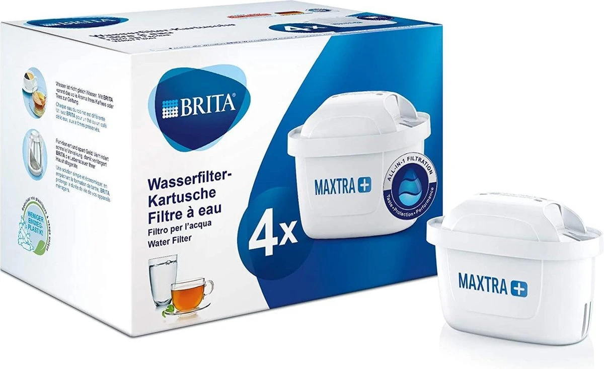 BRITA Maxtra+ Waterfilter, Filterpatronen, Compatibel Met Brita Karaffen, Die Kalk En Chloor Verminderen. 8 BRITA Maxtra+ Waterfilter, Filterpatronen, Compatibel Met Brita Karaffen, Die Kalk En Chloor Verminderen. - Afbeelding 6