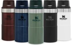 Stanley Trigger-Action Travel Mug 0.35L - Thermosfles - Hammertone Green -Beste Koffie Winkel 1200x745 2