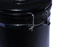 KoffieCanners Koffie Bewaarbus Luchtdicht Met CO2 Uitlaat Voor 600 Gram - Koffieblik Matzwart -Beste Koffie Winkel 1200x796