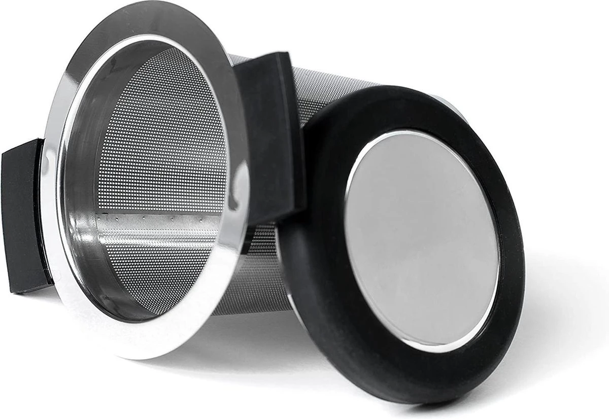 Theezeef Zwart - Losse Thee G - 50 Koppen Per 100 Gram 4 Theezeef Zwart - Losse Thee G - 50 Koppen Per 100 Gram - Afbeelding 2