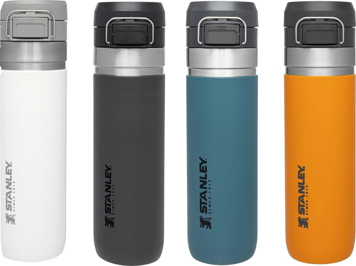 Stanley The Quick Flip Water Bottle 0,70L - Thermosfles - Charcoal 6 Stanley The Quick Flip Water Bottle 0,70L - Thermosfles - Charcoal - Afbeelding 4