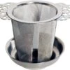 Theefilter RVS - Theezeef Losse Thee Voor Kop Of Hele Pot Met Houder En Lekbakje -Beste Koffie Winkel 1200x914