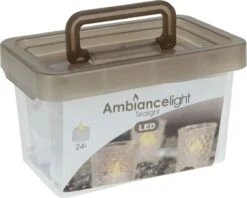 Merkloos Box Met 24 LED-Theelichtjes -Beste Koffie Winkel 1200x963