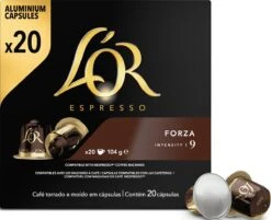 L'OR Espresso Forza Koffiecups - Intensiteit 9/12 - 10 X 20 Capsules -Beste Koffie Winkel 1200x975 3