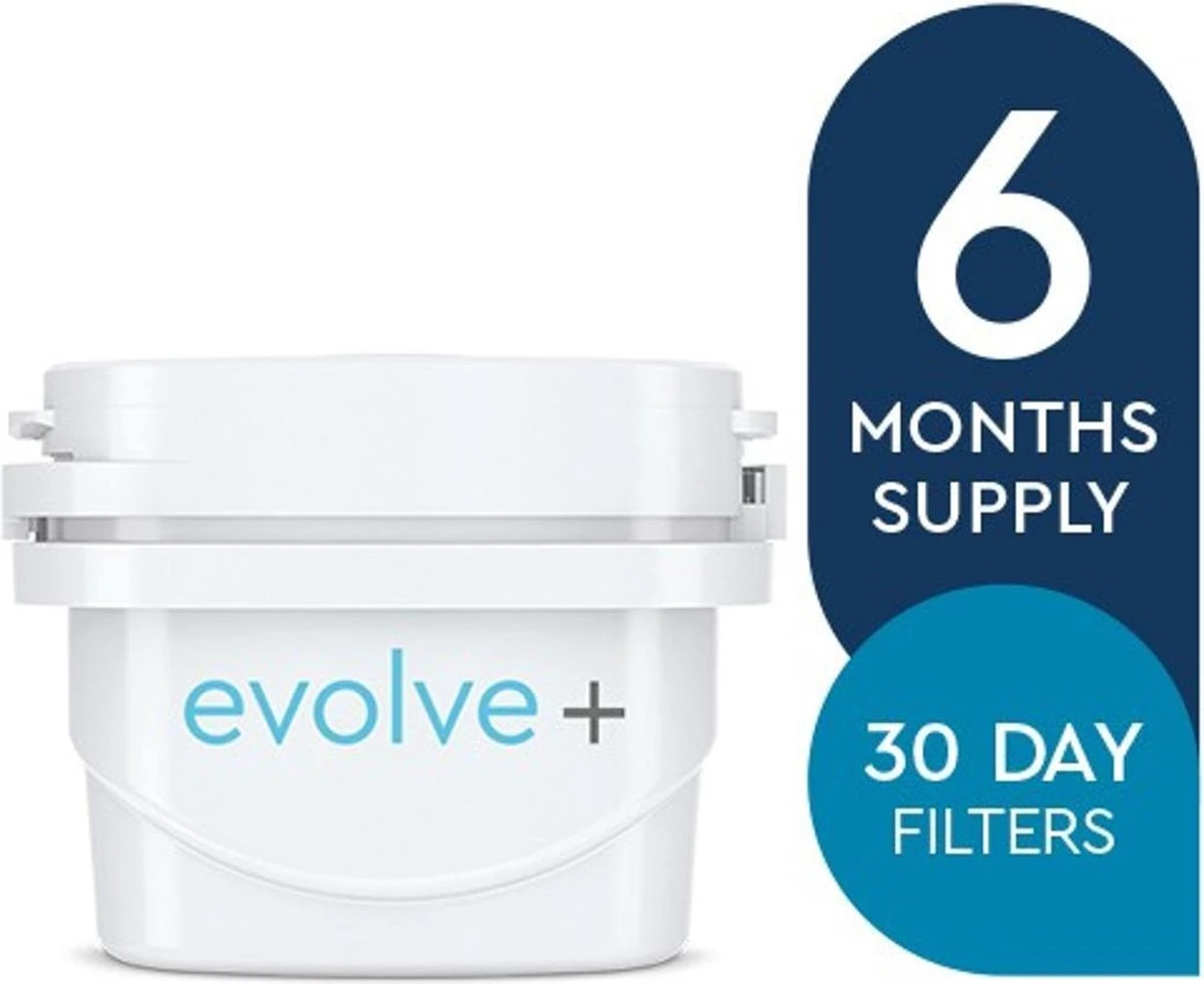 Aqua Optima Evolve+ Single Life - Wit - 6x 100 Liter 3 Aqua Optima Evolve+ Single Life - Wit - 6x 100 Liter