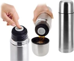 Excellent Houseware KOOPMAN Thermoskan Bullet 1 Liter RVS 14 Excellent Houseware KOOPMAN Thermoskan Bullet 1 Liter RVS -Beste Koffie Winkel 1200x999