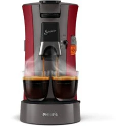 Philips Senseo Koffiepadapparaat CSA230/90 Select Rood/grijs -Beste Koffie Winkel 212 2918 4 1