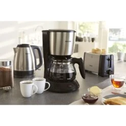 Philips Koffiezetapparaat HD7462/20 Daily Zwart/zilver -Beste Koffie Winkel 212 3996 7 1