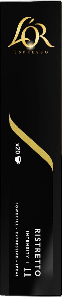L'OR Espresso Ristretto Koffiecups - Intensiteit 11/12 - 10 X 20 Capsules -Beste Koffie Winkel 251x1200 1