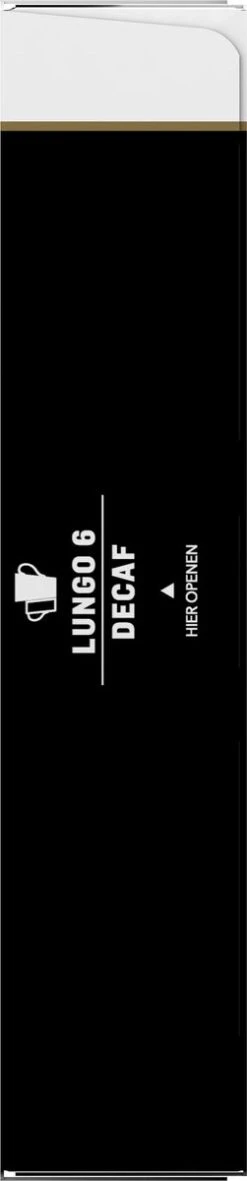 Douwe Egberts Lungo Decaf Koffiecups - Intensiteit 6/12 - 10 X 10 Capsules -Beste Koffie Winkel 251x1200