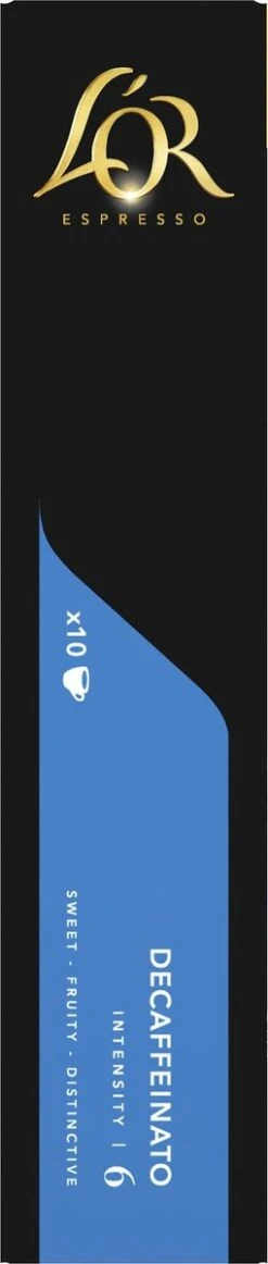 L'OR Espresso Decaffeinato Koffiecups - Intensiteit 6/12 - 10 X 10 Capsules 16 L'OR Espresso Decaffeinato Koffiecups - Intensiteit 6/12 - 10 X 10 Capsules -Beste Koffie Winkel 255x1200 4