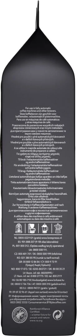 L'OR Espresso Onyx Koffiebonen (12) - 4 X 500 Gram -Beste Koffie Winkel 277x1200