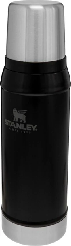 Stanley The Legendary Classic Bottle 0,75L - Thermosfles - Matte Black -Beste Koffie Winkel 348x1200