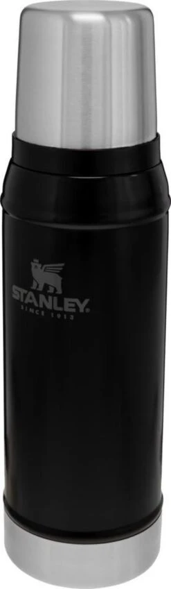 Stanley The Legendary Classic Bottle 0,75L - Thermosfles - Matte Black -Beste Koffie Winkel 349x1200