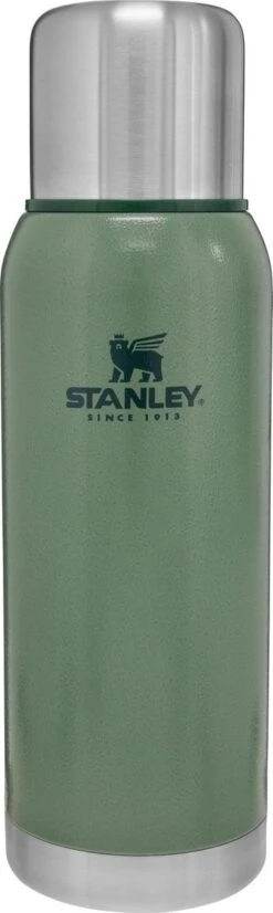 Stanley The Stainless Steel Vacuum Bottle 1,0L - Thermosfles - Hammertone Green -Beste Koffie Winkel 359x1200