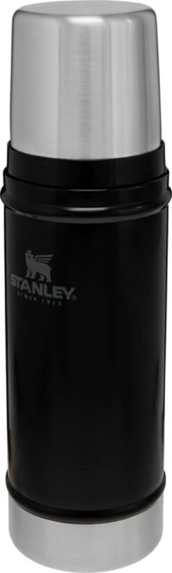 Stanley The Legendary Classic Bottle 0,47L - Thermosfles - Matte Black -Beste Koffie Winkel 360x1200