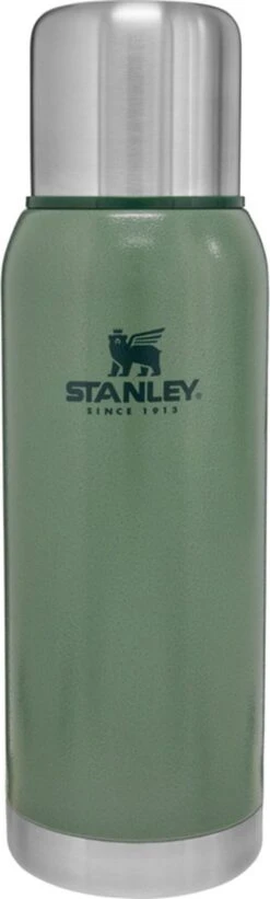 Stanley The Stainless Steel Vacuum Bottle 1,0L - Thermosfles - Hammertone Green -Beste Koffie Winkel 361x1200 1