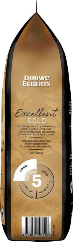 Douwe Egberts Excellent Gold Koffiebonen - 5/9 Intensiteit - 4 X 1kg -Beste Koffie Winkel 362x1200 1