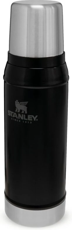 Stanley The Legendary Classic Bottle 0,75L - Thermosfles - Matte Black -Beste Koffie Winkel 376x1200