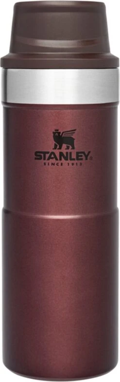 Stanley Trigger-Action Travel Mug 0.35L - Thermosfles - Hammertone Green -Beste Koffie Winkel 378x1200 3