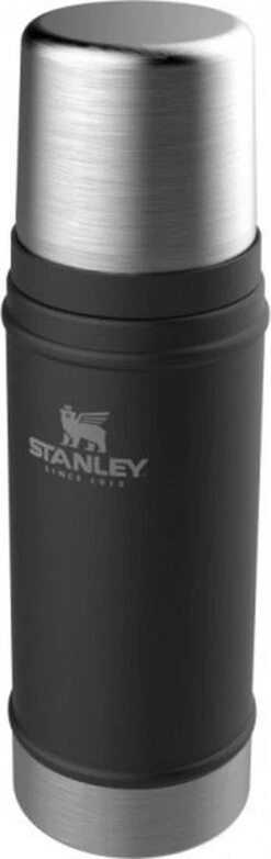 Stanley The Legendary Classic Bottle 0,47L - Thermosfles - Matte Black -Beste Koffie Winkel 379x1200