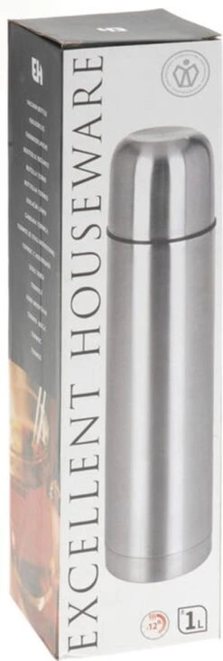 Excellent Houseware KOOPMAN Thermoskan Bullet 1 Liter RVS 15 Excellent Houseware KOOPMAN Thermoskan Bullet 1 Liter RVS -Beste Koffie Winkel 405x1200