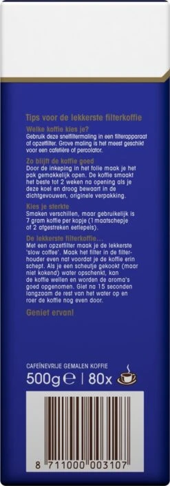 Douwe Egberts Decafé Filterkoffie - 6 X 500 Gram 14 Douwe Egberts Decafé Filterkoffie - 6 X 500 Gram -Beste Koffie Winkel 421x1200 5