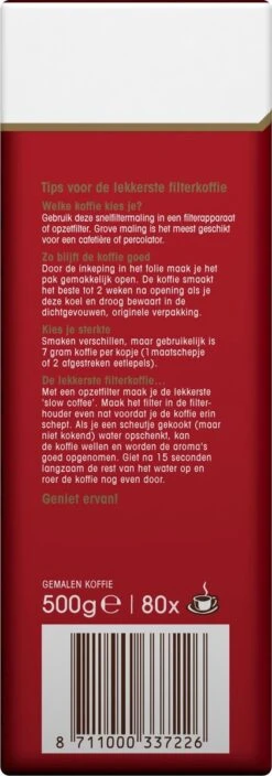 Douwe Egberts Aroma Rood Donker Filterkoffie - 6 X 500 Gram 13 Douwe Egberts Aroma Rood Donker Filterkoffie - 6 X 500 Gram -Beste Koffie Winkel 421x1200 6