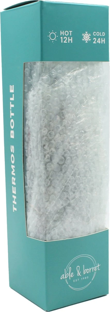 Thermoskan - Thermosfles 500 Ml - Temperatuur Display - 500 Ml - RVS - Wit - Able & Borret 7 Thermoskan - Thermosfles 500 Ml - Temperatuur Display - 500 Ml - RVS - Wit - Able & Borret - Afbeelding 5