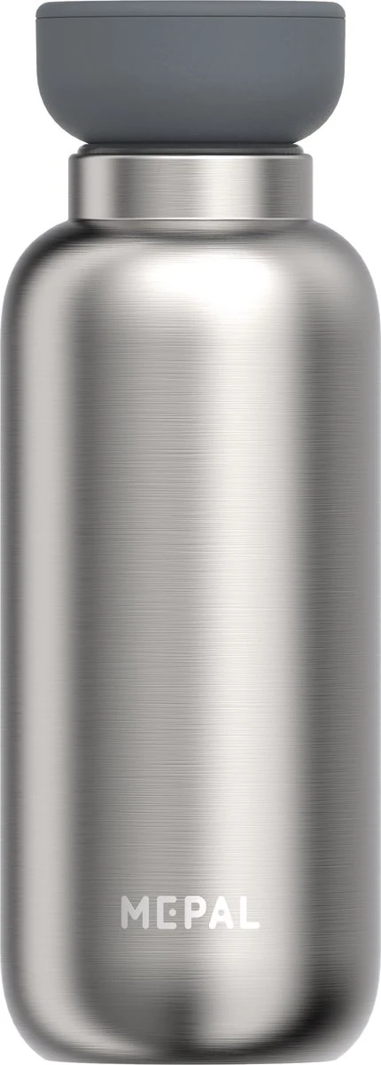 Mepal – Isoleerfles Ellipse 350 Ml – Houdt Je Drankje 9 Uur Warm En 12 Uur Koud – Natural Brushed – Geschikt Voor Bruiswater – Thermosfles – Lekdicht 11 Mepal – Isoleerfles Ellipse 350 Ml – Houdt Je Drankje 9 Uur Warm En 12 Uur Koud – Natural Brushed – Geschikt Voor Bruiswater – Thermosfles – Lekdicht - Afbeelding 9