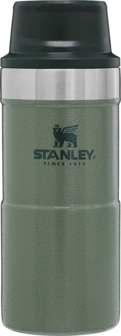 Stanley Trigger-Action Travel Mug 0.35L - Thermosfles - Hammertone Green -Beste Koffie Winkel 432x1200 1