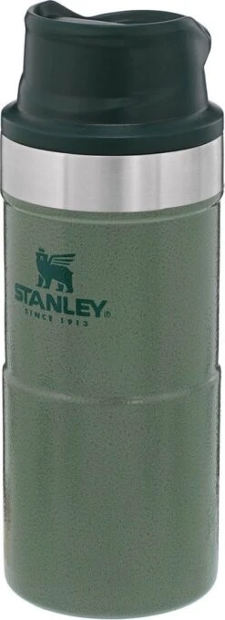 Stanley Trigger-Action Travel Mug 0.35L - Thermosfles - Hammertone Green -Beste Koffie Winkel 436x1200 1