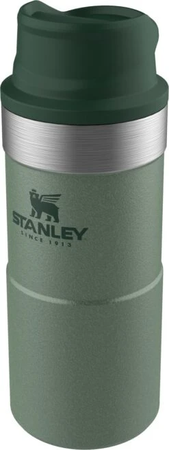 Stanley Trigger-Action Travel Mug 0.35L - Thermosfles - Hammertone Green -Beste Koffie Winkel 453x1200