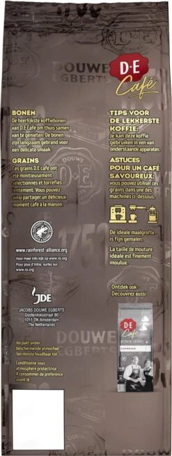 Douwe Egberts D.E Café Delicaat Rond Koffiebonen - Intensiteit 5/9 - 4 X 500 Gram -Beste Koffie Winkel 453x1200 5