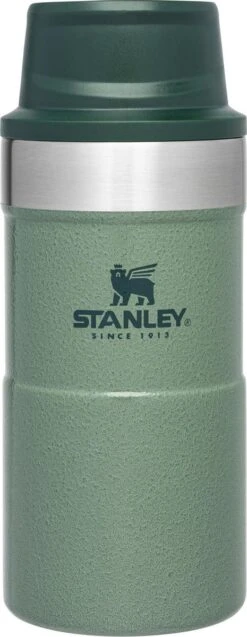 Stanley The Trigger-Action Travel Mug 0,25L - Thermosfles - Hammertone Green