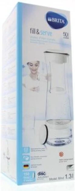 BRITA - Fill&Serve Waterfilterkaraf - 1,3L - Wit Grafiet - Inclusief 1 MicroDisc Waterfilter -Beste Koffie Winkel 471x1200 1