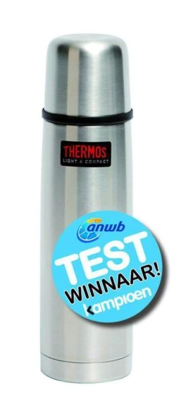 Thermos Isoleerfles - Thermax - 500 Ml - Zilver -Beste Koffie Winkel 520x1200