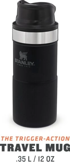 Stanley Trigger-Action Travel Mug 0.47L - Thermosfles - Matt Black 34 Stanley Trigger-Action Travel Mug 0.47L - Thermosfles - Matt Black -Beste Koffie Winkel 521x1200