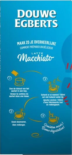 Douwe Egberts Verwenkoffie Latte Macchiato Oploskoffie - 5 X 8 Zakjes 15 Douwe Egberts Verwenkoffie Latte Macchiato Oploskoffie - 5 X 8 Zakjes -Beste Koffie Winkel 559x1200 1