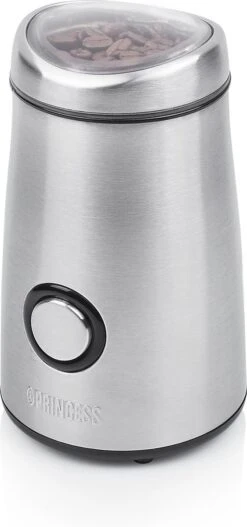 Princess Coffee Grinder Stainless Steel Deluxe 01.242196.01.001 -Beste Koffie Winkel 562x1200
