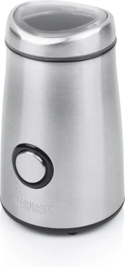 Princess Coffee Grinder Stainless Steel Deluxe 01.242196.01.001 -Beste Koffie Winkel 563x1200