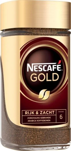 Nescafé Gold Oploskoffie - 6 Potten à 200 Gram -Beste Koffie Winkel 564x1200